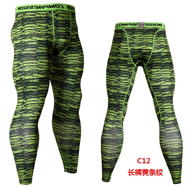 Camo Compression Jogging Tights