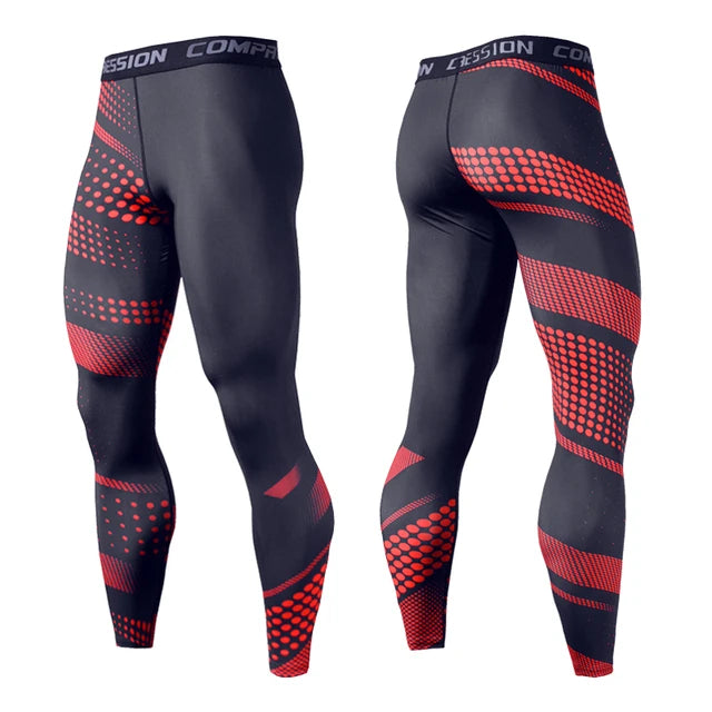 Sporty Crossfit Bodybuilding Compression Tights