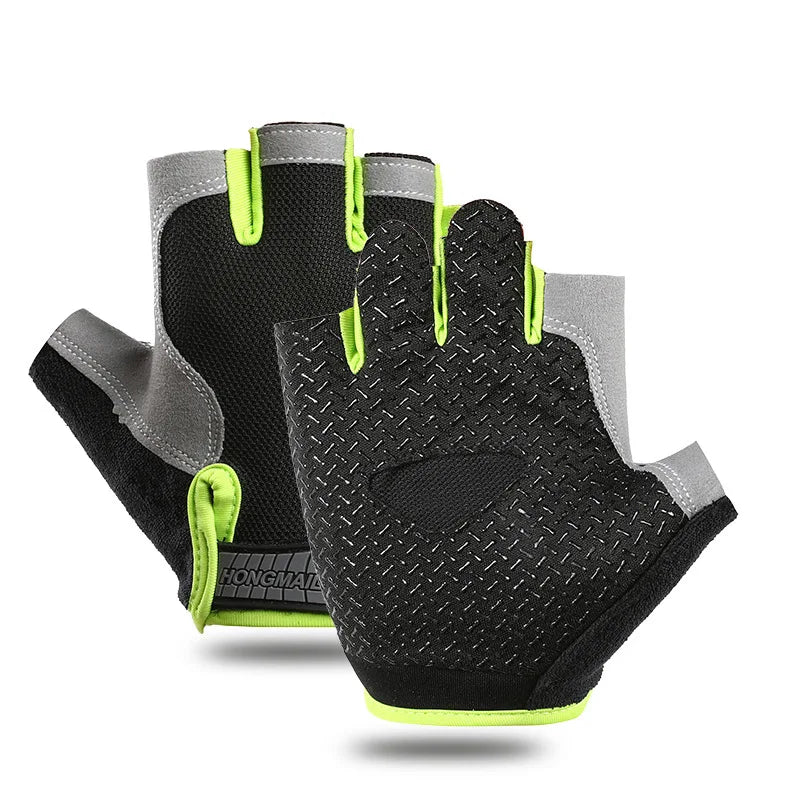 Breathable Half Finger Gym Gloves