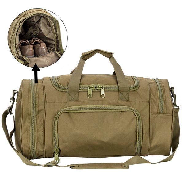 Waterproof Camo Fitness Bag