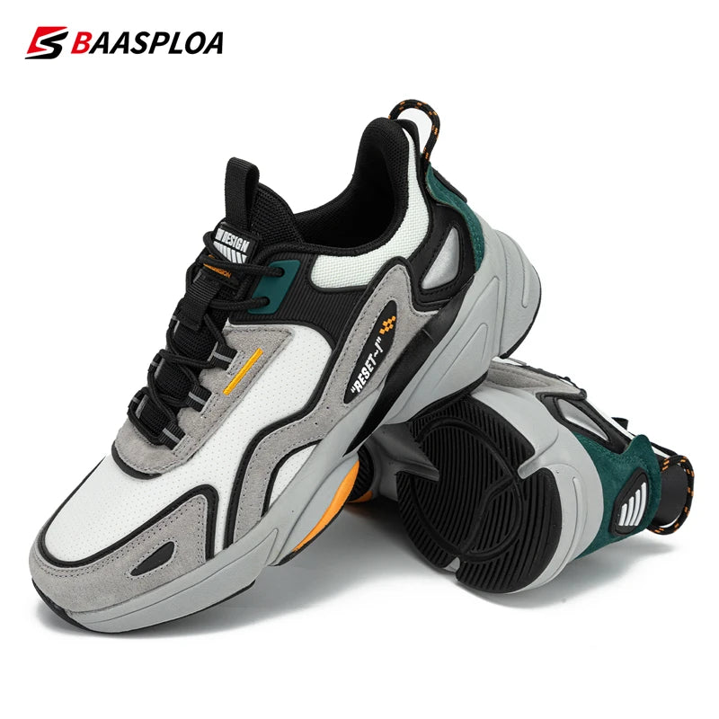 Leather Casual Running Shoes