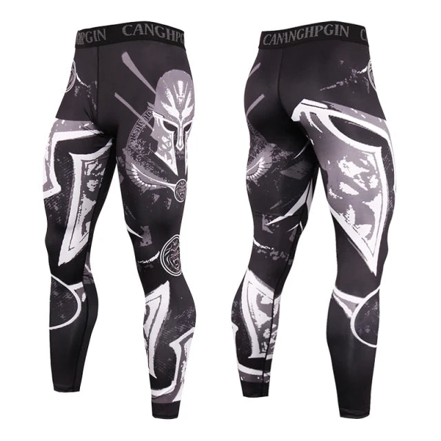 Sporty Crossfit Bodybuilding Compression Tights