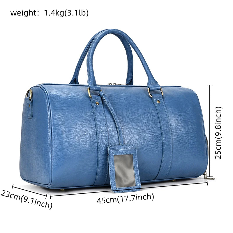 PU Leather Gym Bag